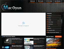 Tablet Screenshot of macoyun.com